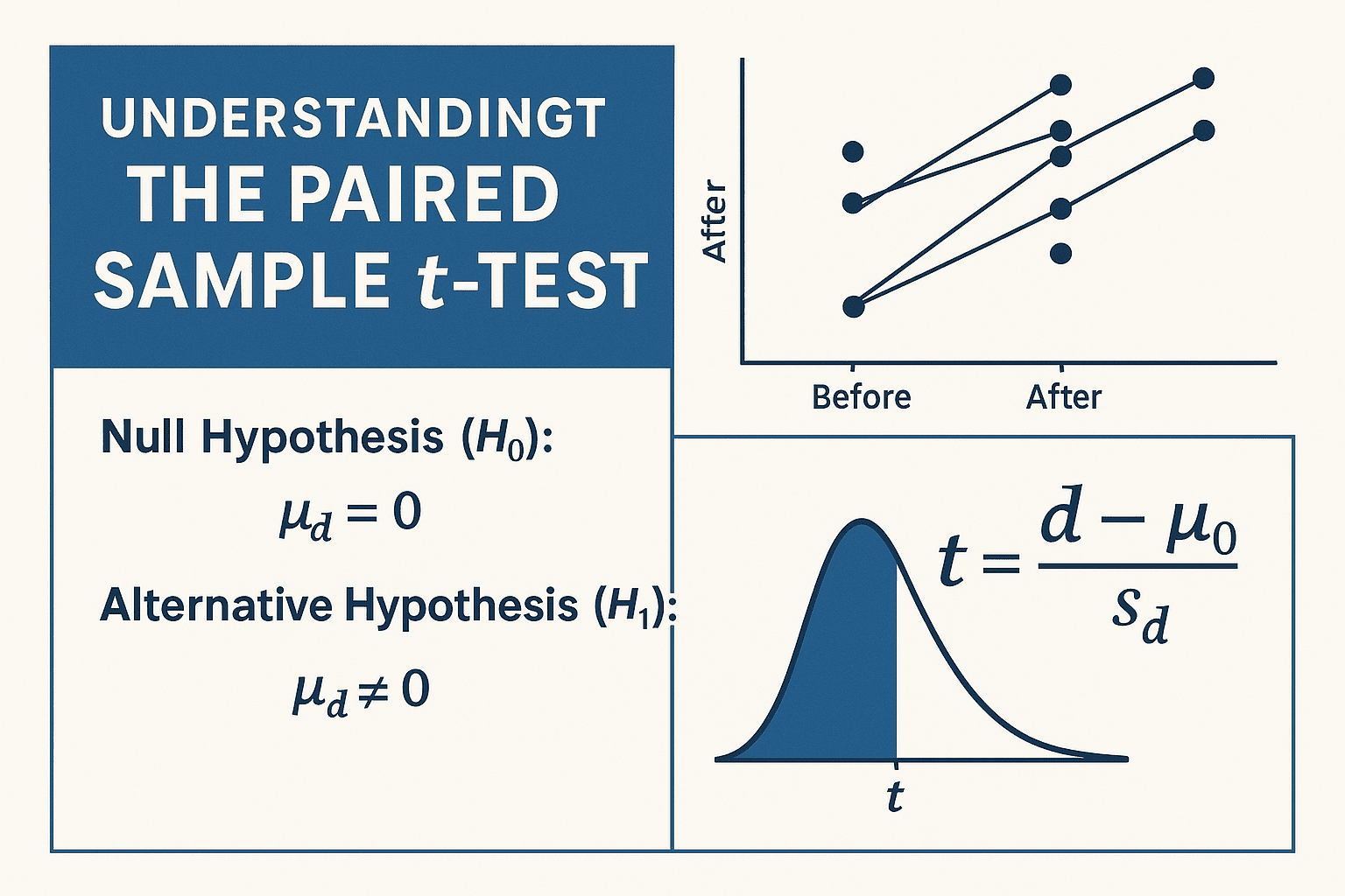 paired sample t-test